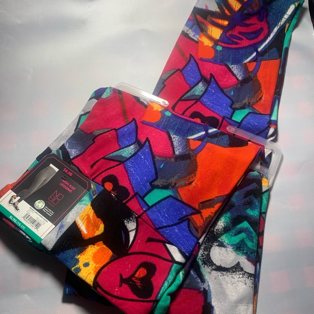 Colorful Abstract Leggings